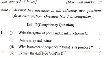 Programming in C and Numerical Methods,