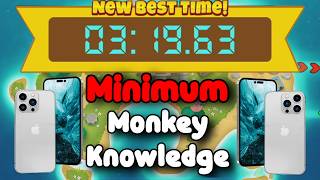 BTD6 Race Mobile Friendly Tutorial 📱 Minimum Monkey Knowledge 📱 Two Pieces