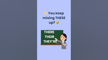 There, Their, They’re 😅 | Stop Saying It Wrong! | Common English Mistakes #english