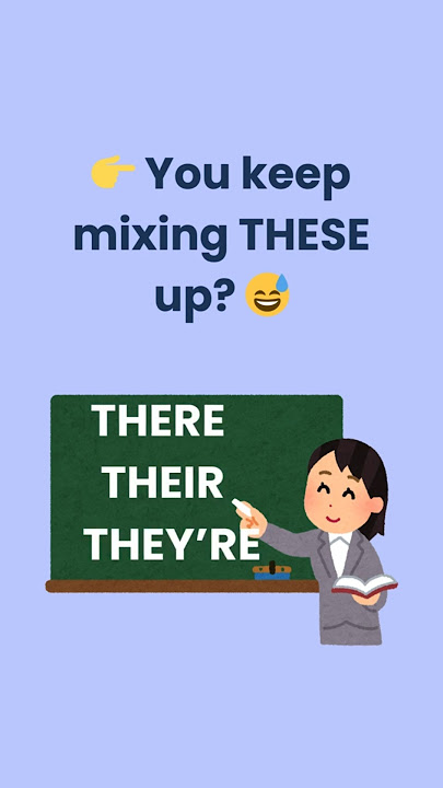 There, Their, They’re 😅 | Stop Saying It Wrong! | Common English Mistakes #english