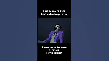 The Best Joker Laugh Ever Comicbooks Joker 