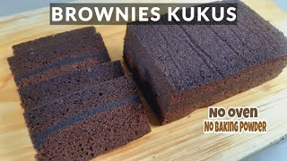 RESEP BROWNIES KUKUS PREMIUM SUPER NYOKLAT CUMA 3 TELUR | COCOK UNTUK USAHA