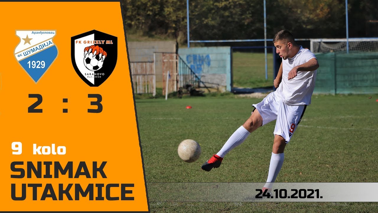 Omladinci / FK Šumadija Aranđelovac -2:3- FK Grizzly ML
