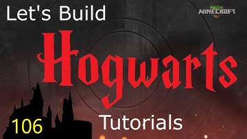 Lets Build Hogwarts in Minecraft Tutorials Part 106. Landscaping.