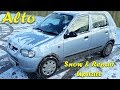 Suzuki Maruti Alto Snow and Mechanical Performance