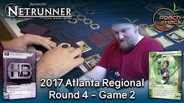 Netrunner - HB: ETF vs. Hayley - 2017 Atlanta Regional - Round 4 Game 2