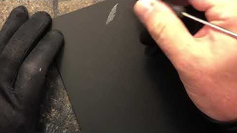 Animal Skull original scratchboard art Part 1