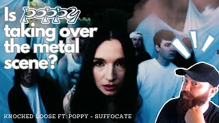 SHE CAME FOR BLOOD THIS TIME ! | Knocked Loose Ft. Poppy - Suffocate | Headbang Harbor Reacts ! |
