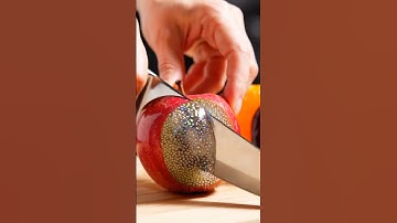 Lenticular Gel Fruit Slice — Hypnotic Macro ASMR #ASMR #Macro #Satisfying