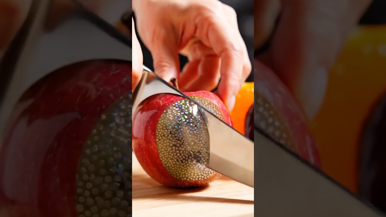 Lenticular Gel Fruit Slice — Hypnotic Macro ASMR 