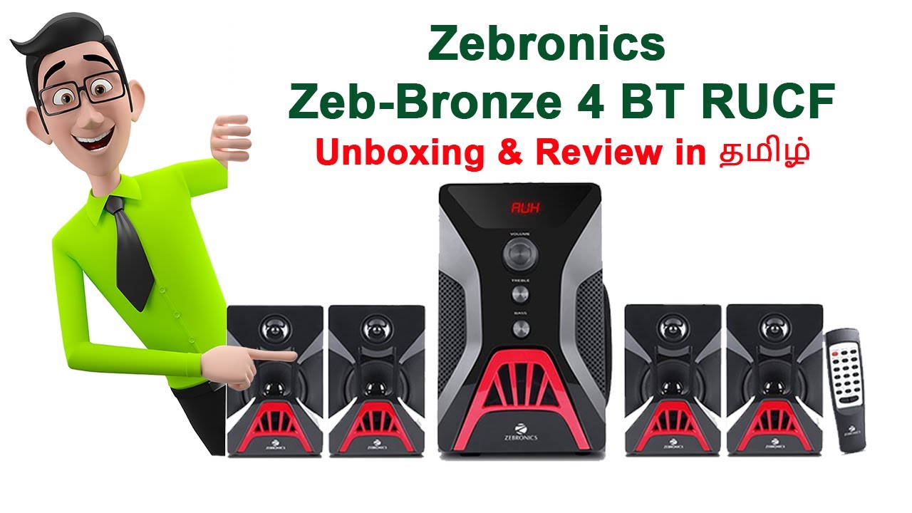 Zebronics - Zeb Bronze 4 BT RUCF 4.1 