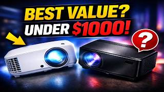 Best Projector Under 1000 in 2026 🍿🎥 | 🥇 Top 7 Premium to Budget Options