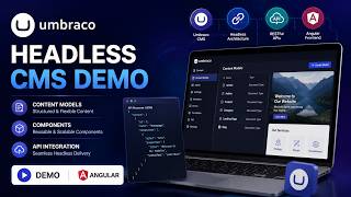Umbraco Headless CMS Demo | Angular Frontend | Content Models, Components & API Integration