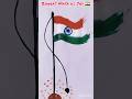 26 January special painting 🇮🇳#National flag painting #Tiranga drawing and painting #Viral#shorts