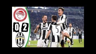 Olympiacos vs Juventus (0-2) - All Goals & Highlights HD 2017