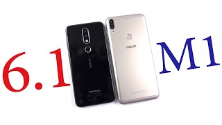 Nokia 6.1 Plus vs Asus Zenfone Max Pro M1 6GB Speed Test, Memory Management test and Benchmark Score