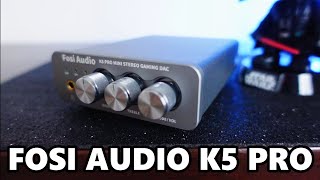 PS5 Audio Improvement. Fosi Audio K5 Pro - A Gaming DAC Amp