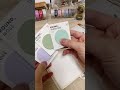 丸いふせん紙をエモくアレンジしてみた🎨