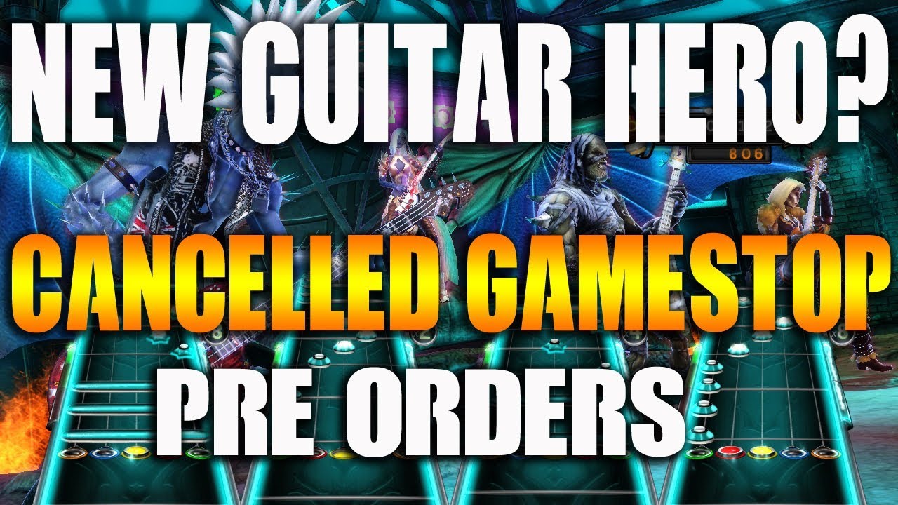 gamestop guitar hero