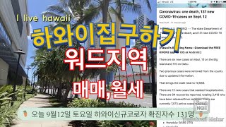(하와이에서 집구하기)워드지역콘도매물,월세