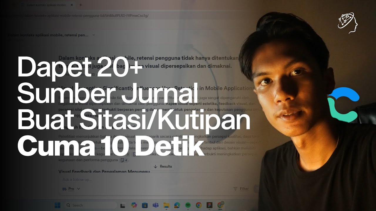 Cari Sumber Jurnal SUPER INSTAN Buat Kutipan/Sitasi Cuma 10 DETIK! | Tutorial AI Consensus App