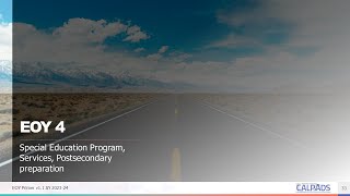 Famous EOY Primer - Module F- EOY 4 Submission Profile