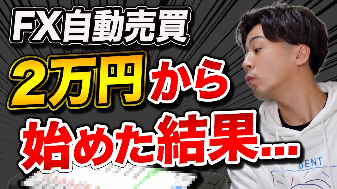 検証 Fx自動売買を２万円から始めた初心者の海外口座どうなった Youtube