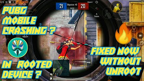 [100% FIXED] PUBGM Crashing In Rooted Devices 🔥