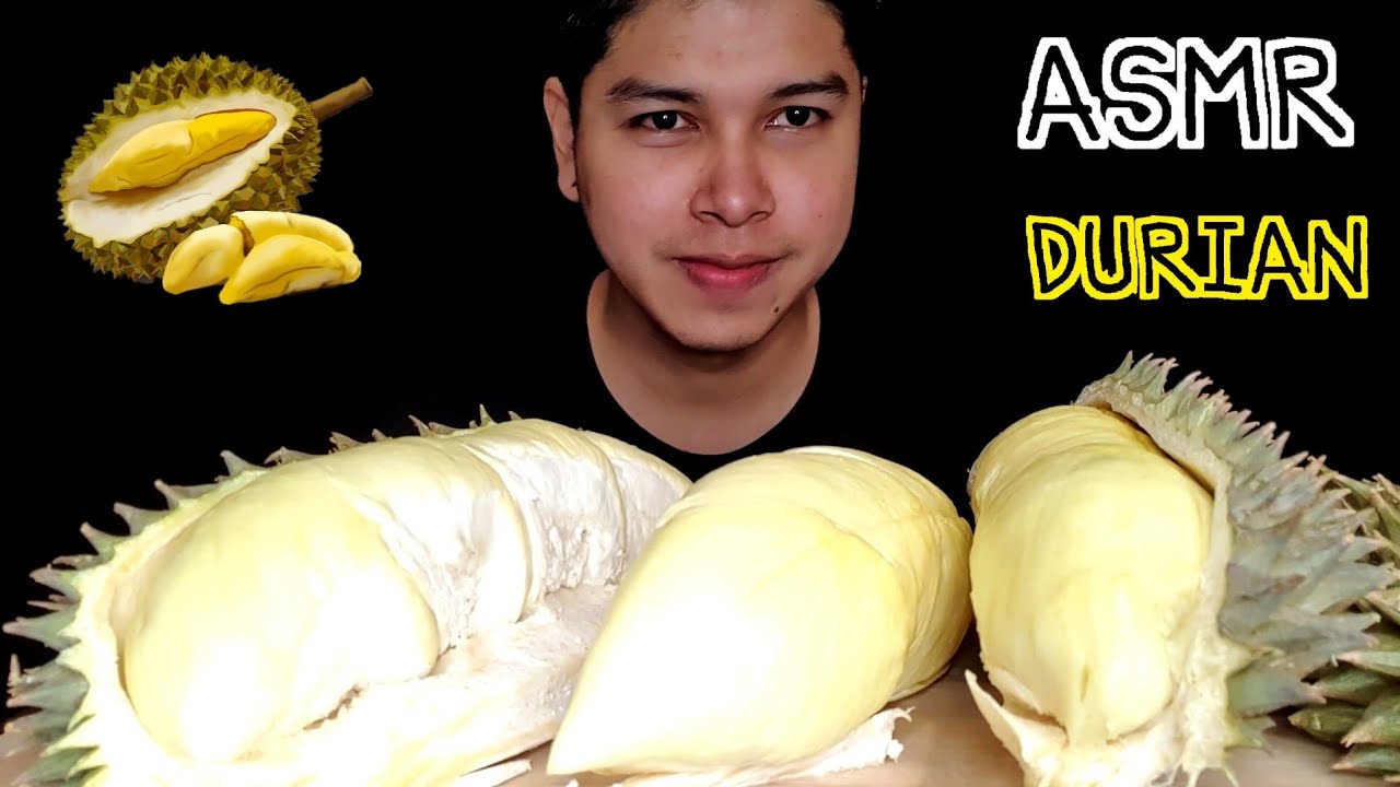 ASMR - EATING DURIAN ( EATING SOUNDS )  | Z.SKIN กินทุเรียน