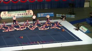 JapanCup2016 Div1決勝 同志社大学同女子大学　CHEERING ANGELS