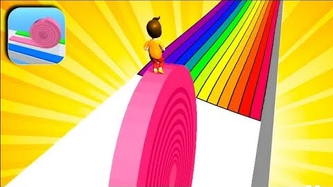 LAYERS ROLL Game All levels Walkthrough Mobile MAX NOOB vs PRO vs HACKER in Relax Game