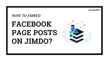 How To Embed Facebook Page Posts on Jimdo?