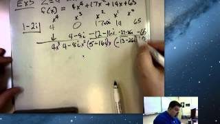 Precalculus 2.5 Complex Zeros Example 5