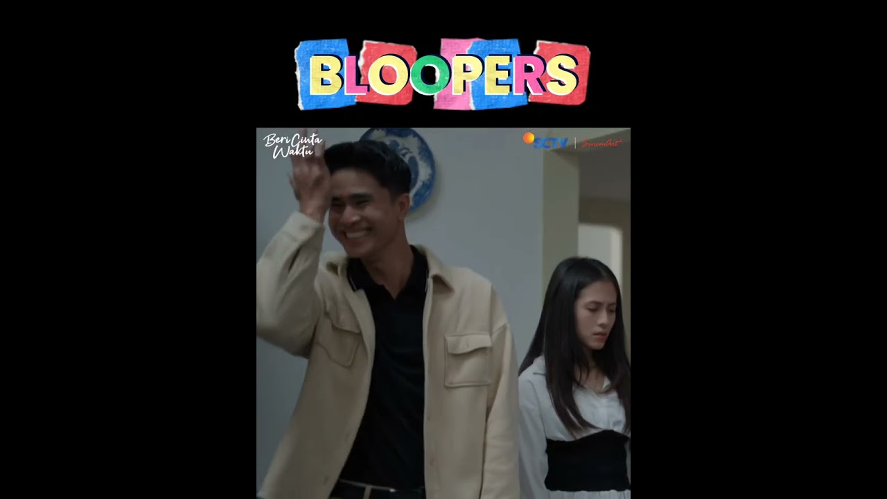 Exclusive BLOOPERS #BeriCintaWaktu meluncur!! 😜❤‍🔥