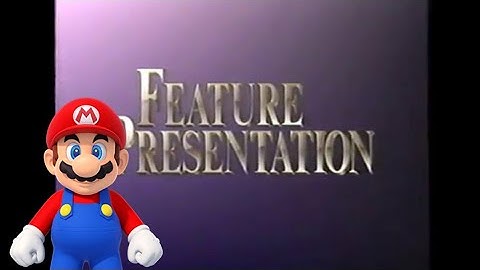 Mario narrates the Paramount Feature Presentation intro.