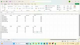 How To Find Total By Typing Method , Sum Method And Average Method?
