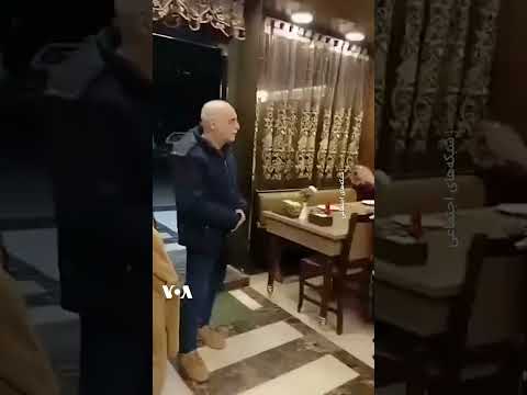 استقبال از خلبان سوریه ای که با امتناع از بمباران مردم چهل سال زندانی شده بود