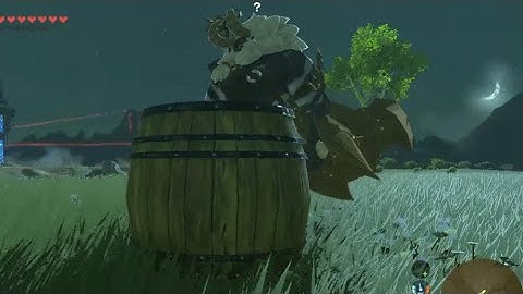 Stealth in BOTW is interesting