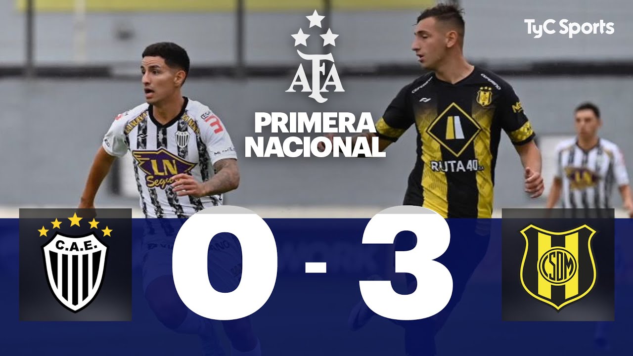 Estudiantes (BA) 03 Deportivo Madryn Primera Nacional Fecha 10