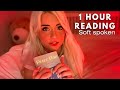 Asmr reading bedtime story to you 1 hour