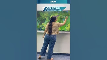 75 Inch Smart Board For Teaching In Classroom - Play 4K Videos - Write & Teach On Digital Whiteboard