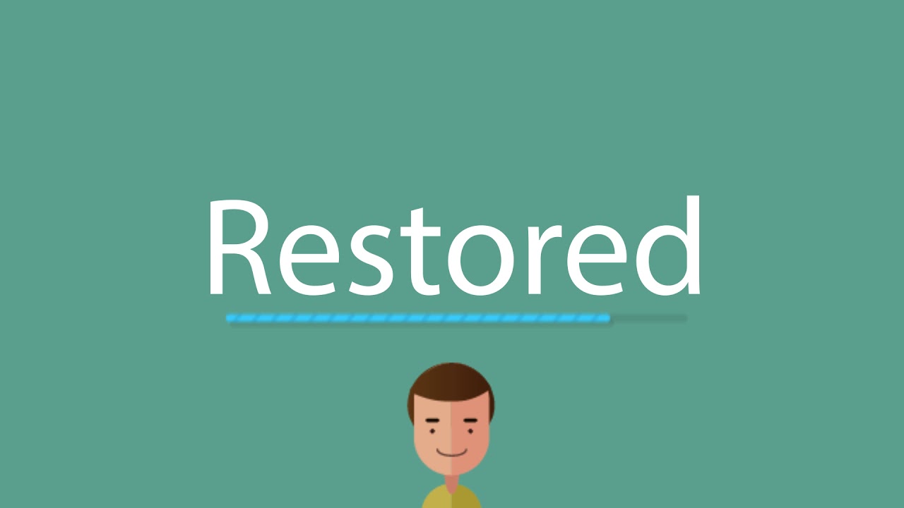 Restored pronunciation YouTube