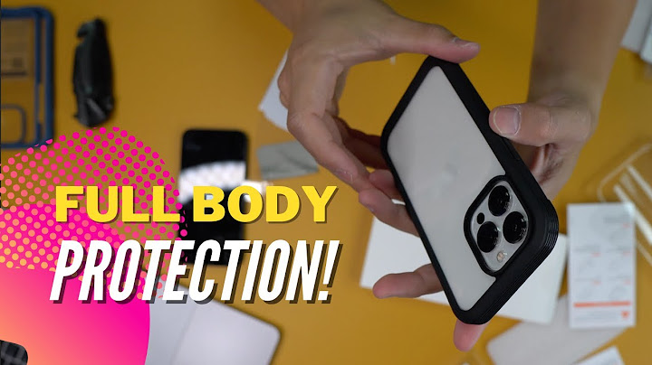 Iphone 13 pro max case with screen protector built in