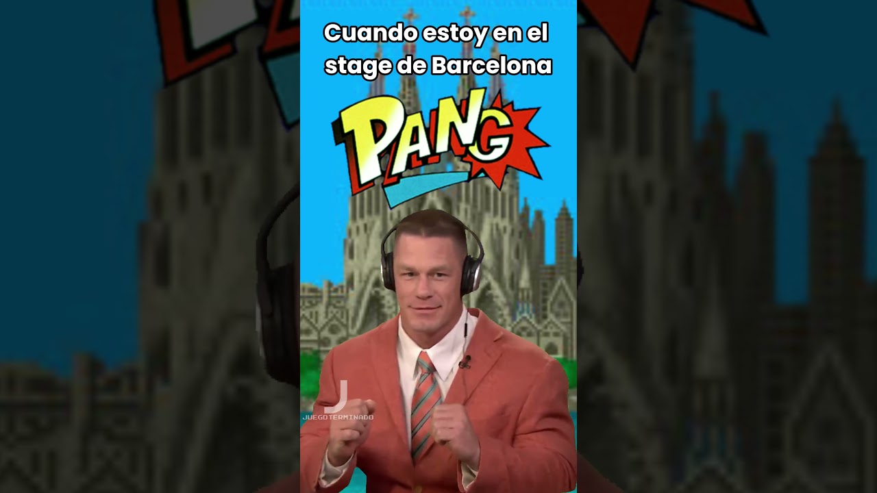 Cuando estoy en el Stage de Barcelona en Pang / Buster Bros. / Pomping World 