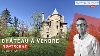 Château à vendre, Montrodat  Marcel Immo