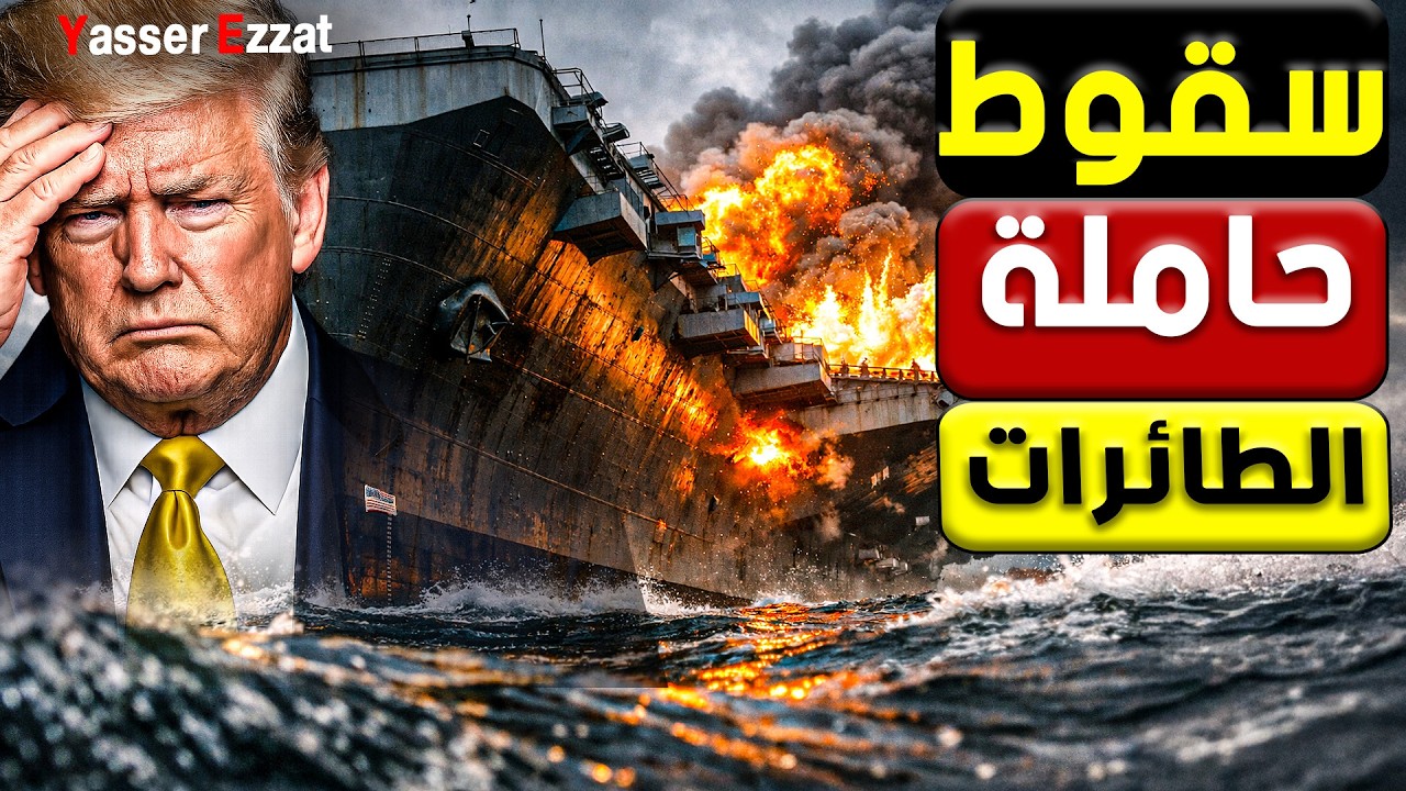 خـ ـطر   سقوط أسطورة حاملات الطائرات الأمريكية ومفاجأة بزشكيان التي هزت الظفرة