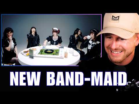 First Reaction to BAND-MAID / ENERGETIC (Official Music Video)