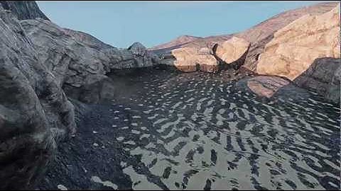 Water Material & Steam Particle System in UDK