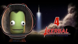 [4] Orbiting the Mun - Kerbal Space Program Career 1.4