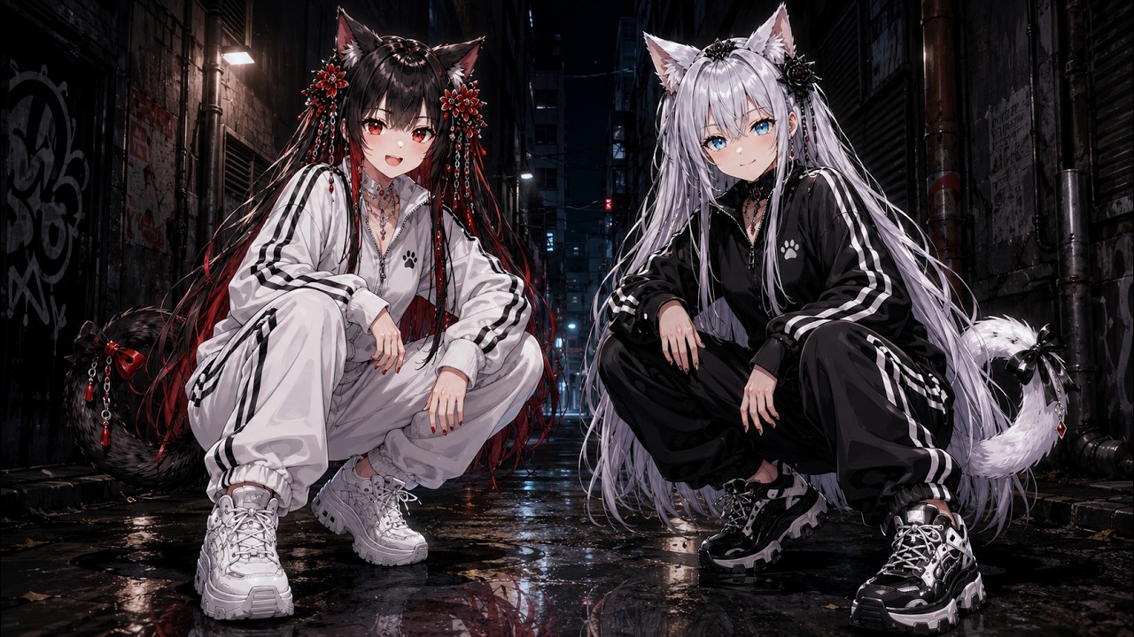 nOt cOde【黒猫姫＆白猫姫】HD - YouTube